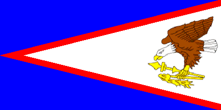 Flaga narodowa, Samoa Amerykańskie