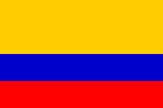 Flaga narodowa, Kolumbia