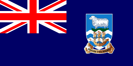 Flaga narodowa, Falklandy (Malwiny)