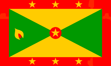 Flaga narodowa, Grenada