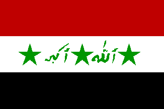 Flaga narodowa, Irak