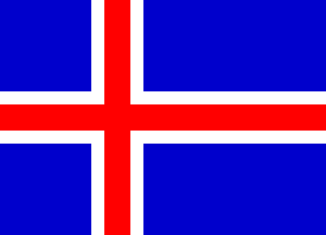 Flaga narodowa, Islandia