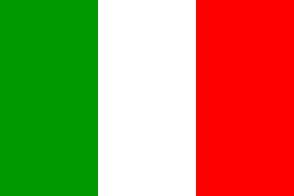 Flaga narodowa, Włochy