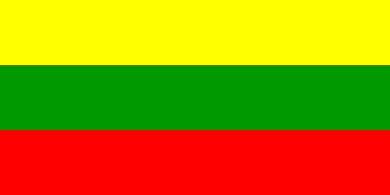 Flaga narodowa, Litwa