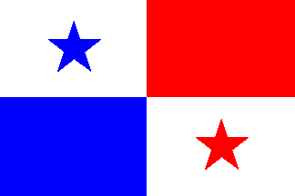 Flaga narodowa, Panama