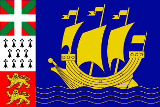 Flaga narodowa, Saint-Pierre i Miquelon