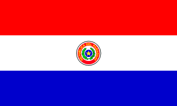 Flaga narodowa, Paragwaj