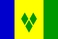 Flaga narodowa, Saint Vincent i Grenadyny